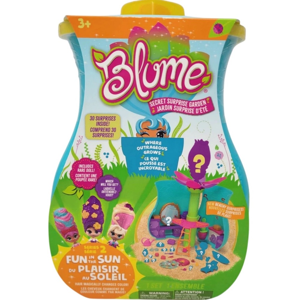 BLUME Summer Secret Surprise Garden Series 2 Fun In The Sun S2 Doll  & House New
